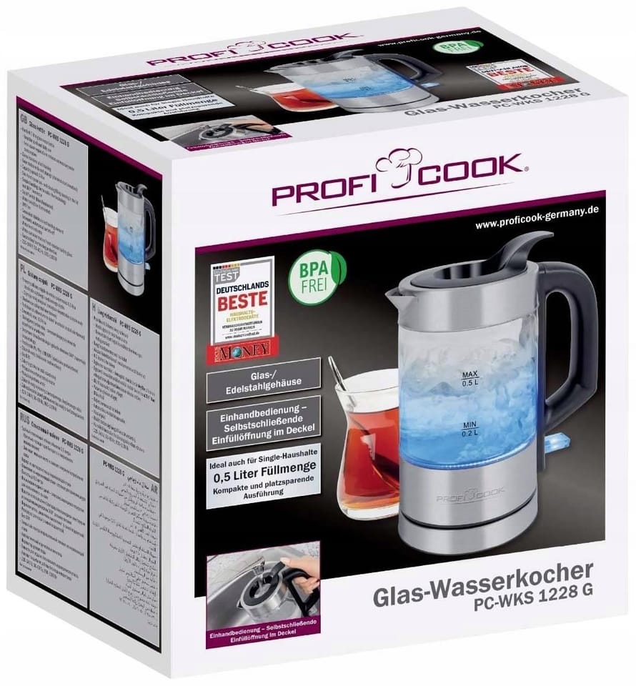 CZAJNIK PROFICOOK PC-WKS 1228 G