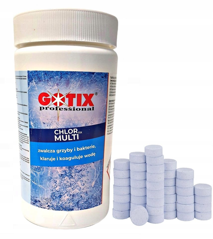 GOTIX CHLORTIX MULTI 20g 0,5kg CHEMIA