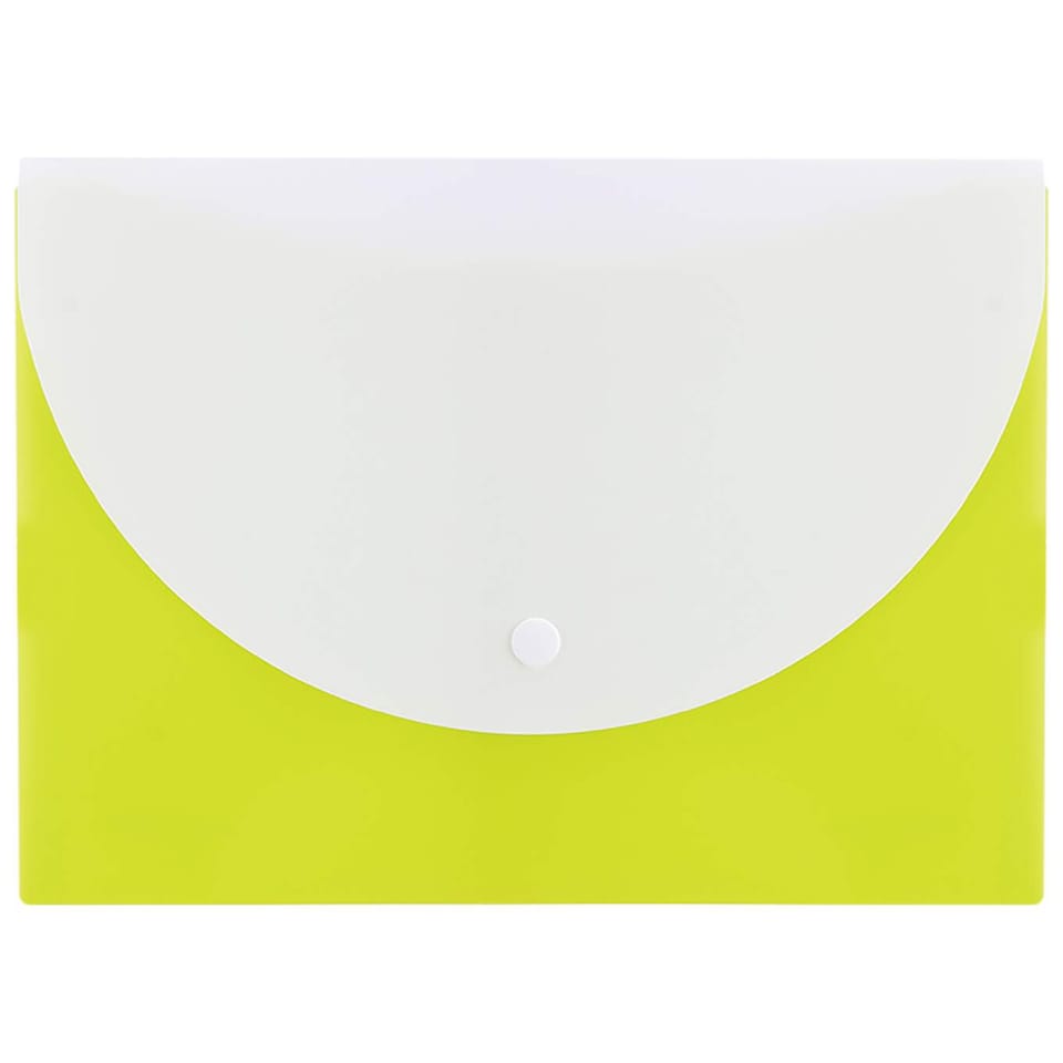 Teczka kopertowa na zatrzask A5 RIO zielona E38978 GREEN DELI