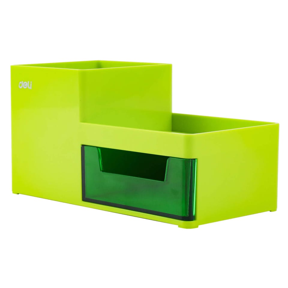 Organizer na biurko RIO zielony Z25150 DELI