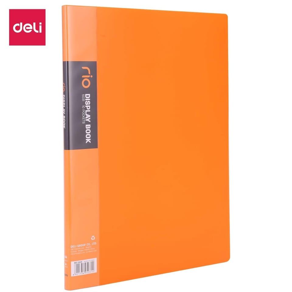 Album ofertowy A4 10 koszulek RIO mix kolorów E5031 DELI