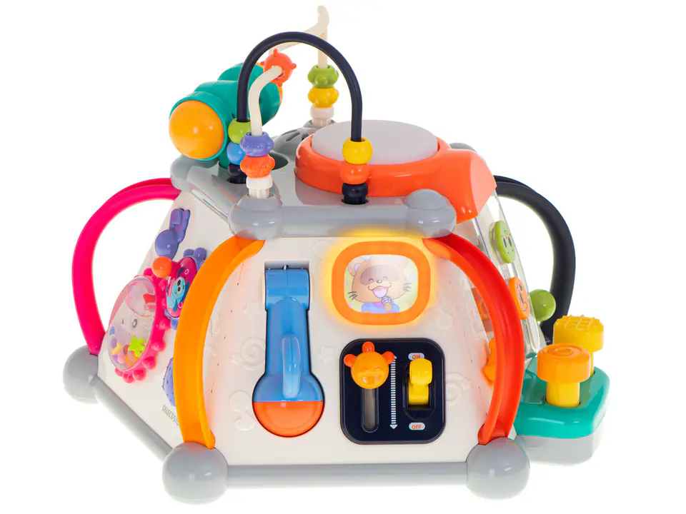 Interactive educational cube for children HOLA