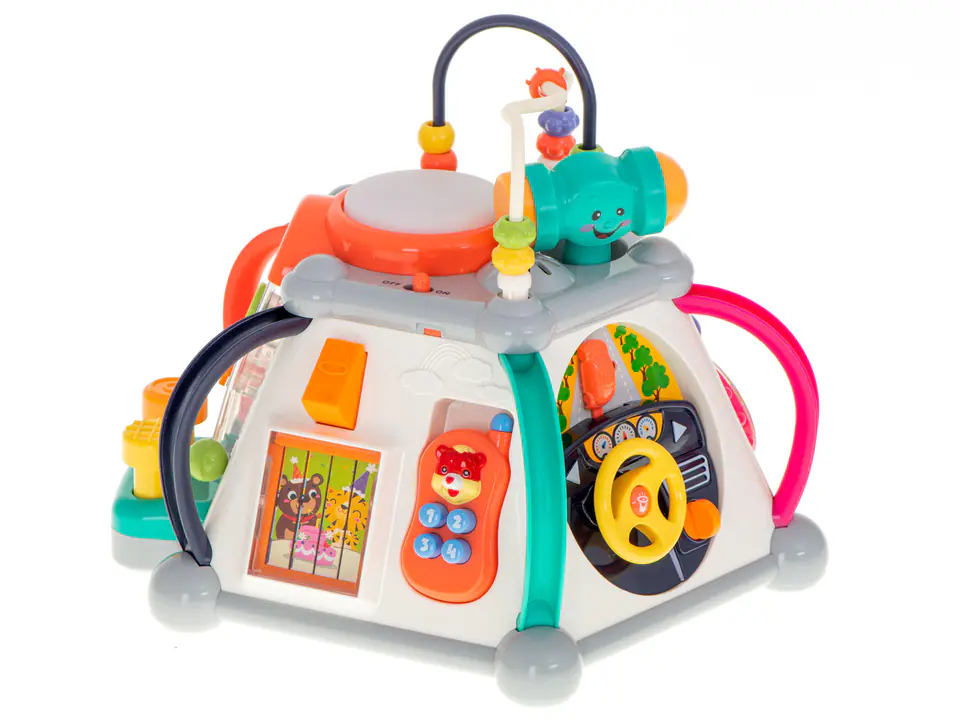 Interactive educational cube for children HOLA