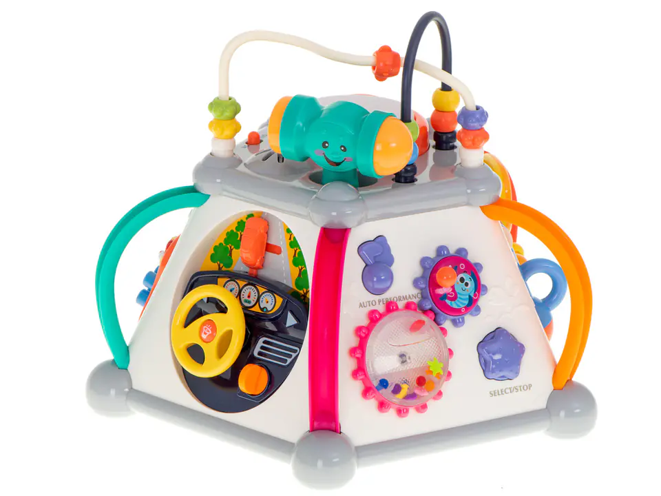 Interactive educational cube for children HOLA