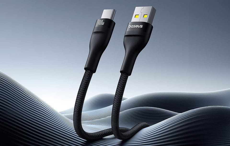 Kabel USB do USB-C Baseus Flash 2 100W, 2m (czarny)