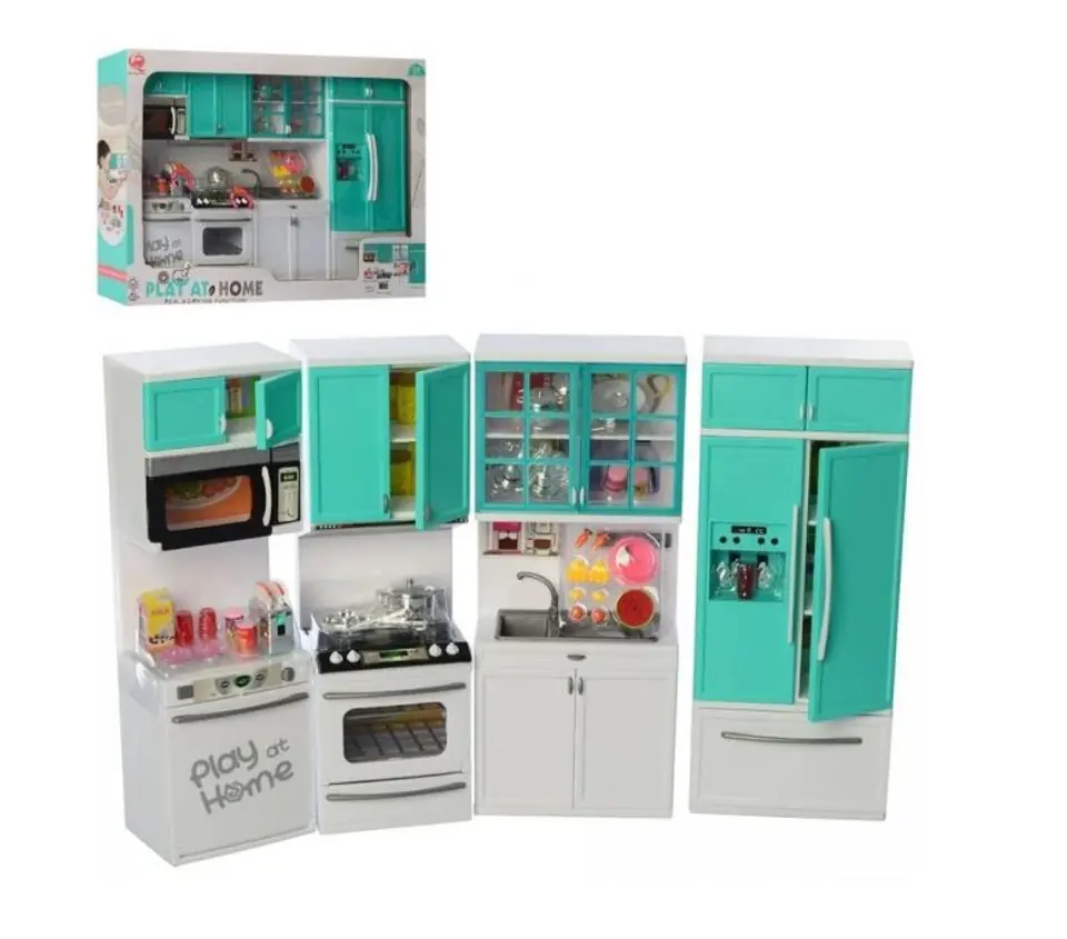 KITCHEN FOR BARBIE DOLLS LIGHT SOUND ACCESSORIES | Wasserman.eu