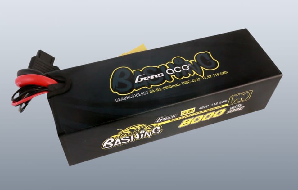 Akumulator Gens ace 8000mAh 14.8V 100C 4S2P Lipo Pack