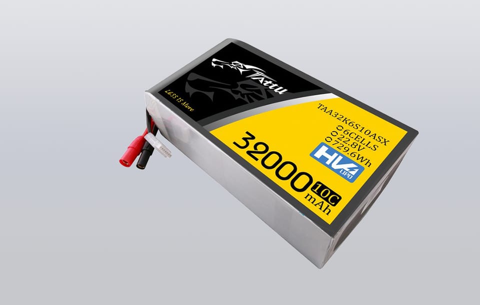 Akumulator Tattu 32000mAh 22.2V 25C 6S1P Lipo Pack z konektorem AS150+XT150