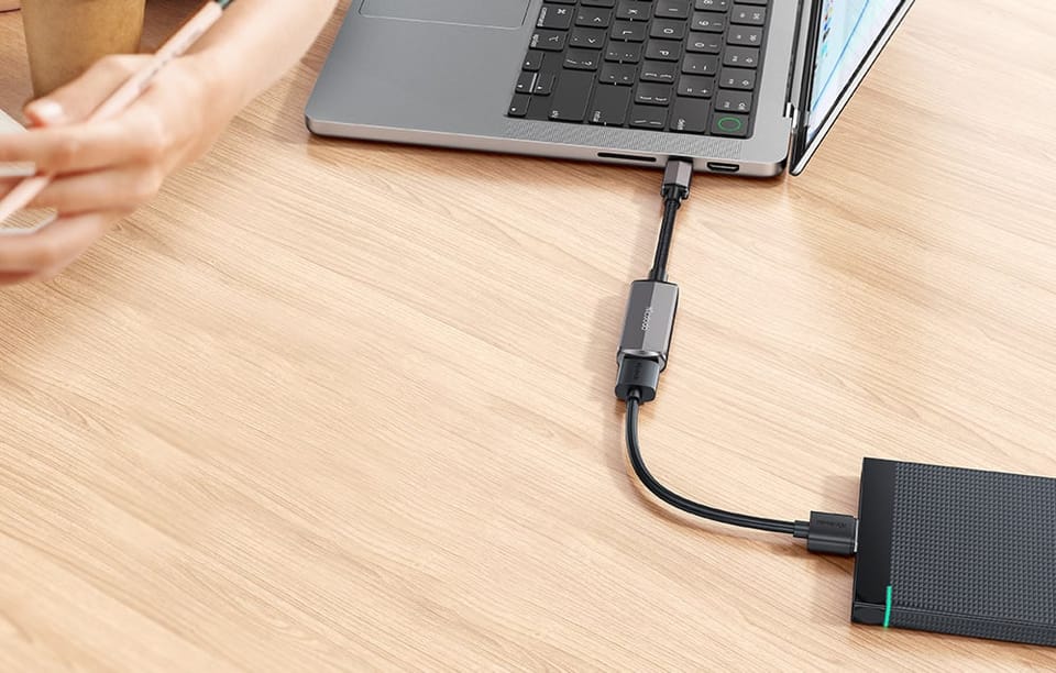 Adapter OTG 2w1 USB-C do USB-C + USB-A Mcdodo CA-2830