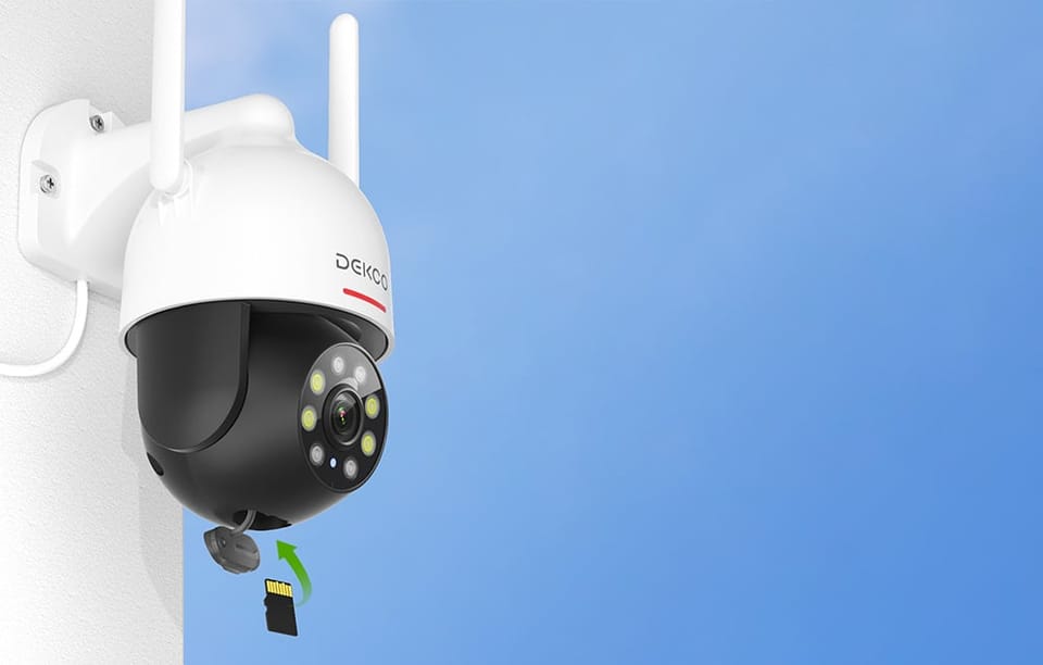 Kamera zewnętrzna WiFi DEKCO DC5L 2K QHD 166°
