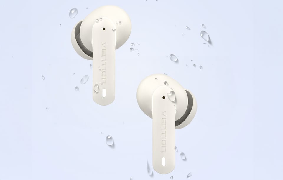 Słuchawki bezprzewodowe, Vention, NBMB0, Earbuds Air A01 (czarne)