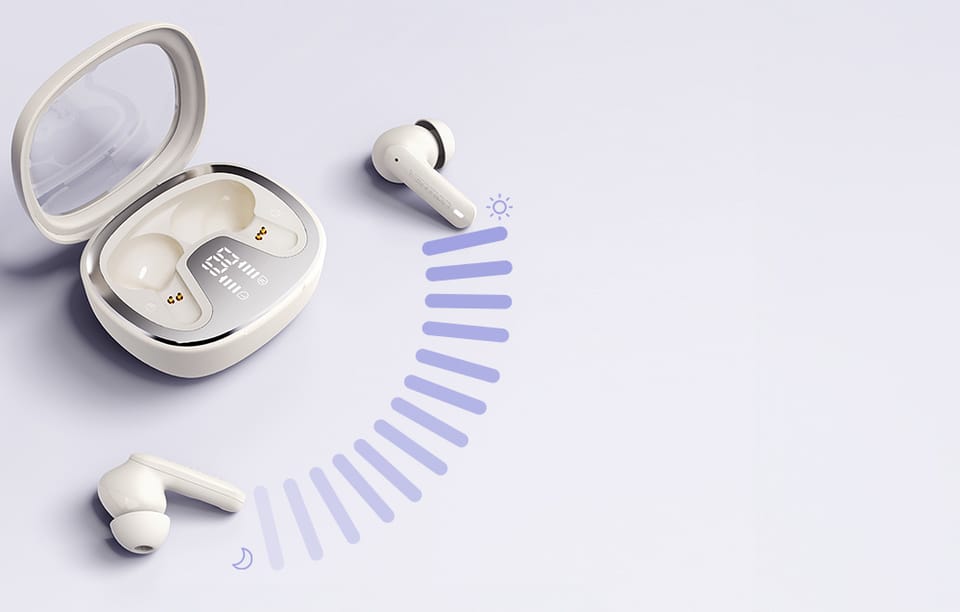 Słuchawki bezprzewodowe, Vention, NBMB0, Earbuds Air A01 (czarne)