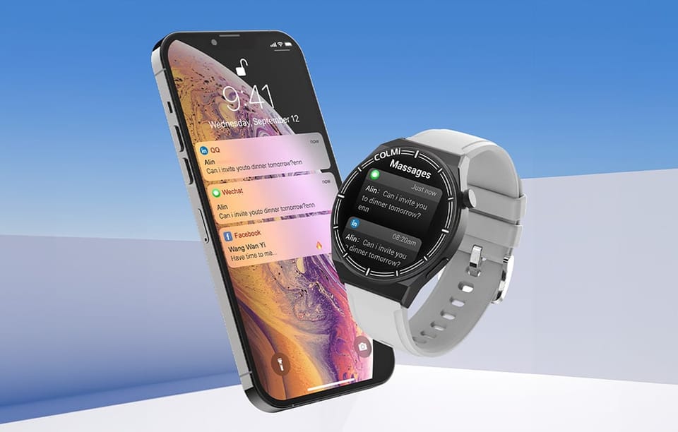 Smartwatch Colmi i11 (szary)