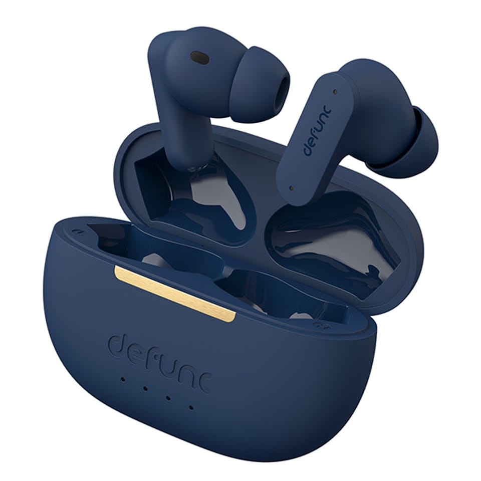 Defunc | Earbuds | True Anc | Built-in microphone | Bluetooth | Wireless | Blue