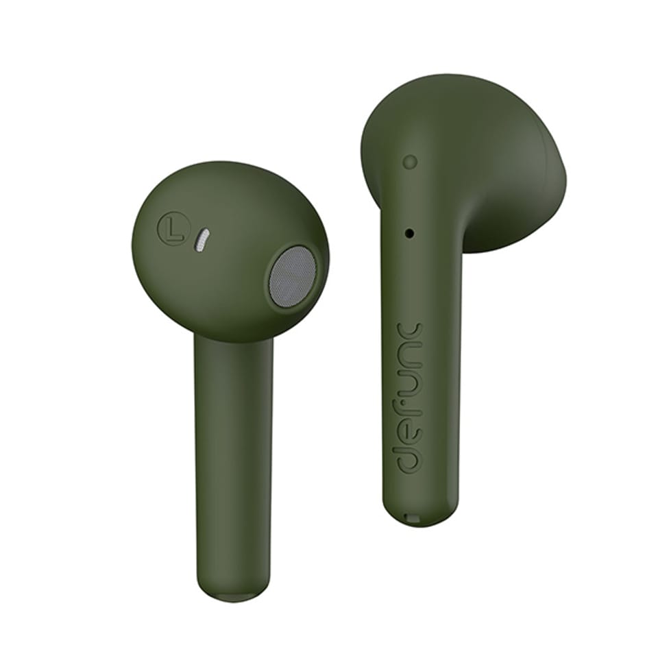DeFunc Słuchawki Bluetooth 5.3True Lite bezprzewodowe zielony/green 71468