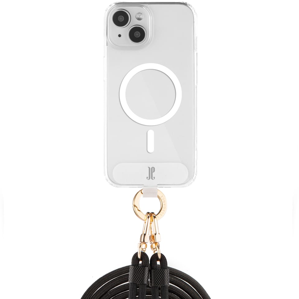 Etui JE 2in1 iPhone 15 6.1" MagSafeprzezroczysty/clear 30534 (Just Elegance)