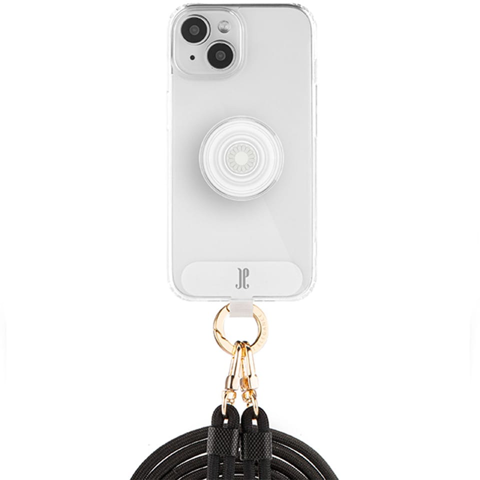 Etui JE 3in1 PopGrip iPhone 15 6.1"przezroczysty/clear 30524 (Just Elegance)