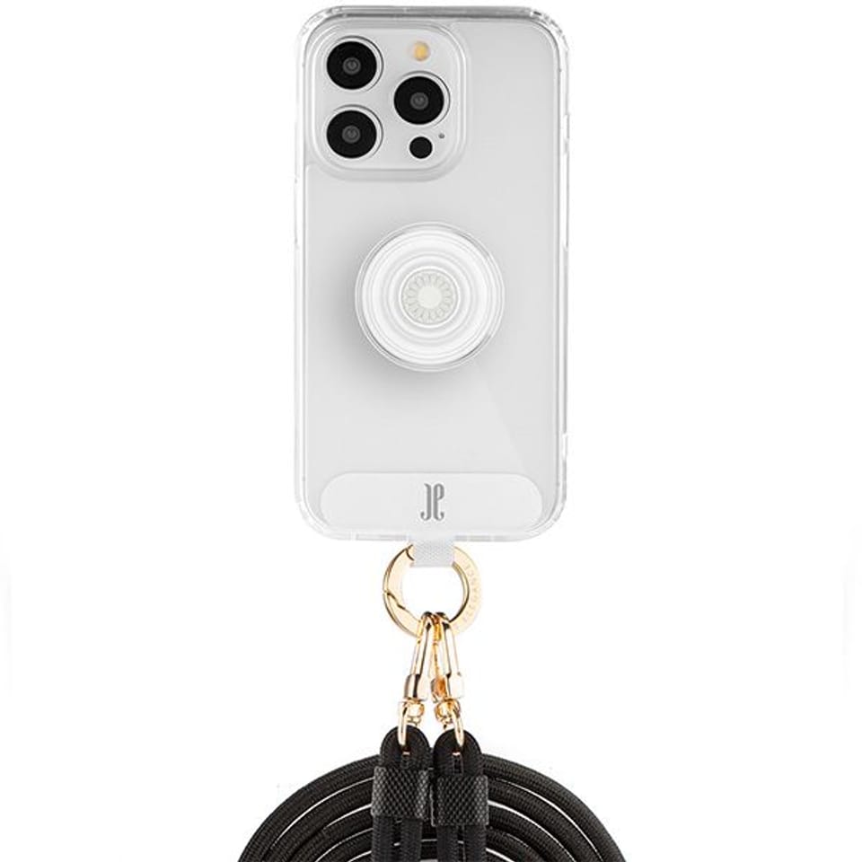 Etui JE 3in1 PopGrip iPhone 15 Pro Max6,7" przezroczysty/clear 30526 (Just Elegance)