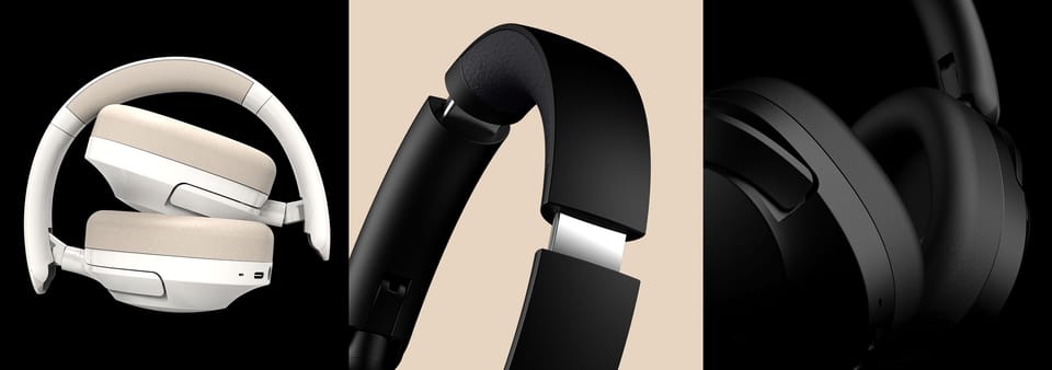Creative Słuchawki bezprzewodowe ZenHybrid 2 kremowy/cream Bluetooth 5.2 ANC