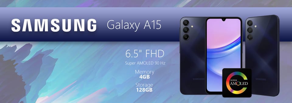 Samsung A15 LTE A155 4/128 GB czarny/ black SM-A155FZKDEUE