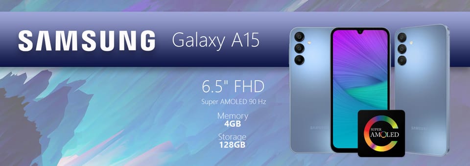 Samsung Galaxy A15 (A155) 4/128GB Dual SIM Blue