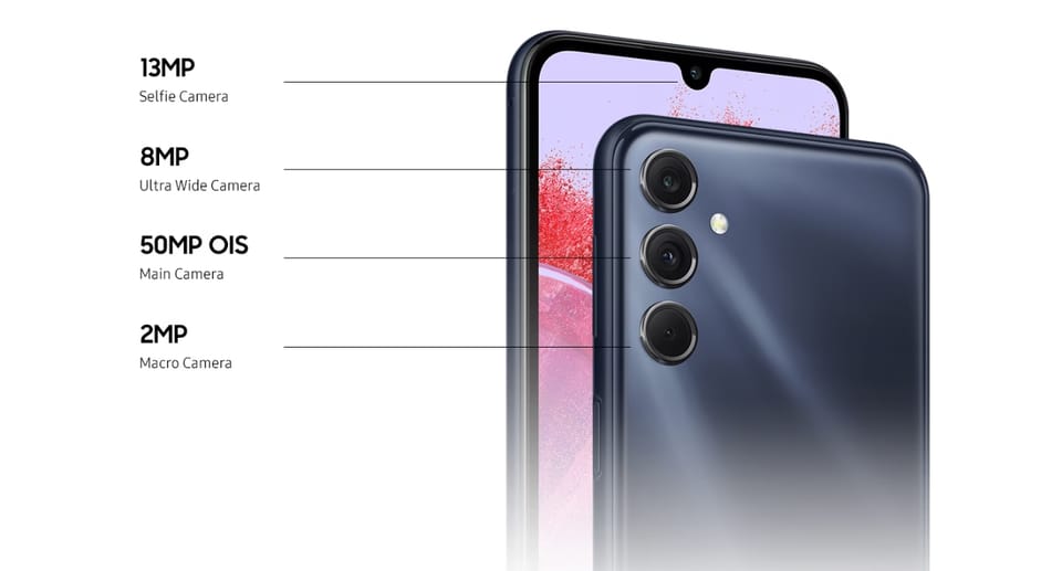 Samsung M34 5G M346 6/128GB granatowy/navy SM-M346BDBFXEO