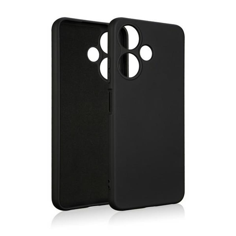 Beline Etui Silicone Infinix Hot 30Iczarny/black