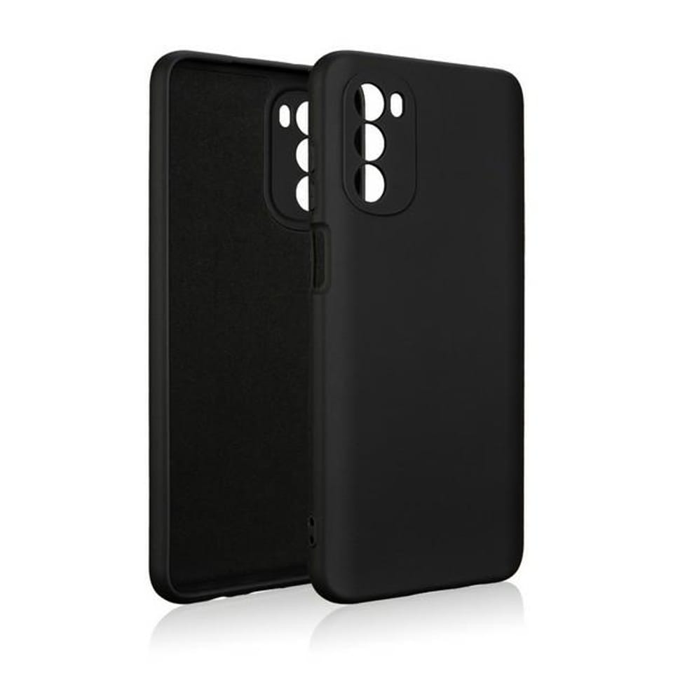 Beline Etui Silicone Motorola MOTO G52czarny/black