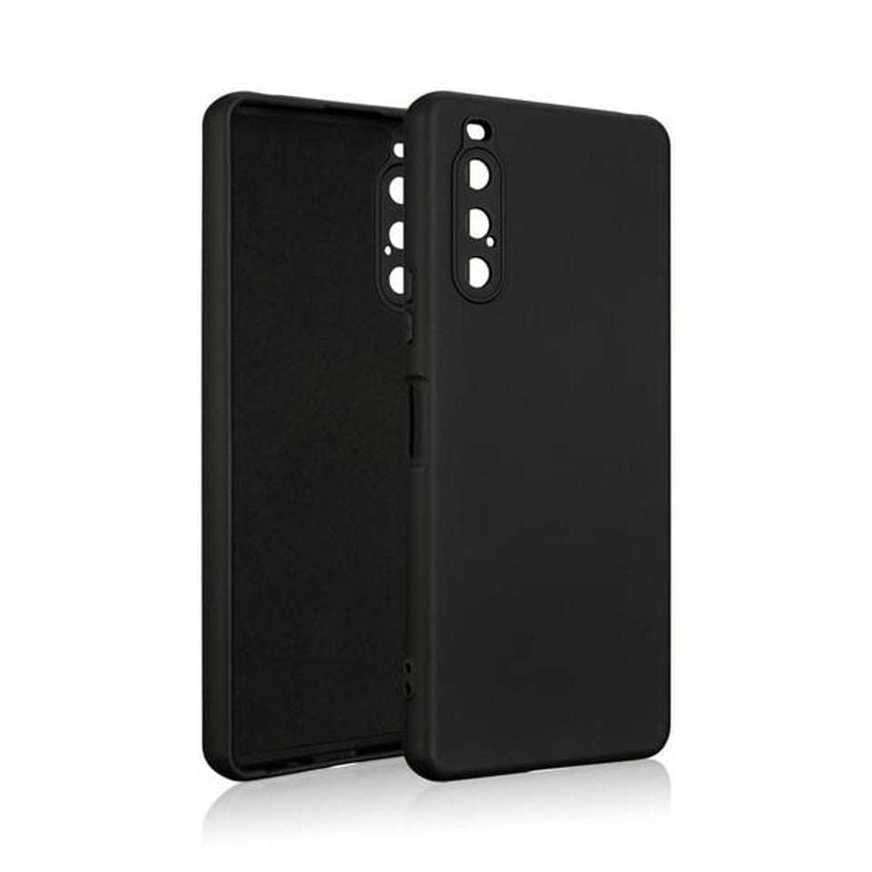 Beline Etui Silicone Sony Xperia 10 Vczarny/black