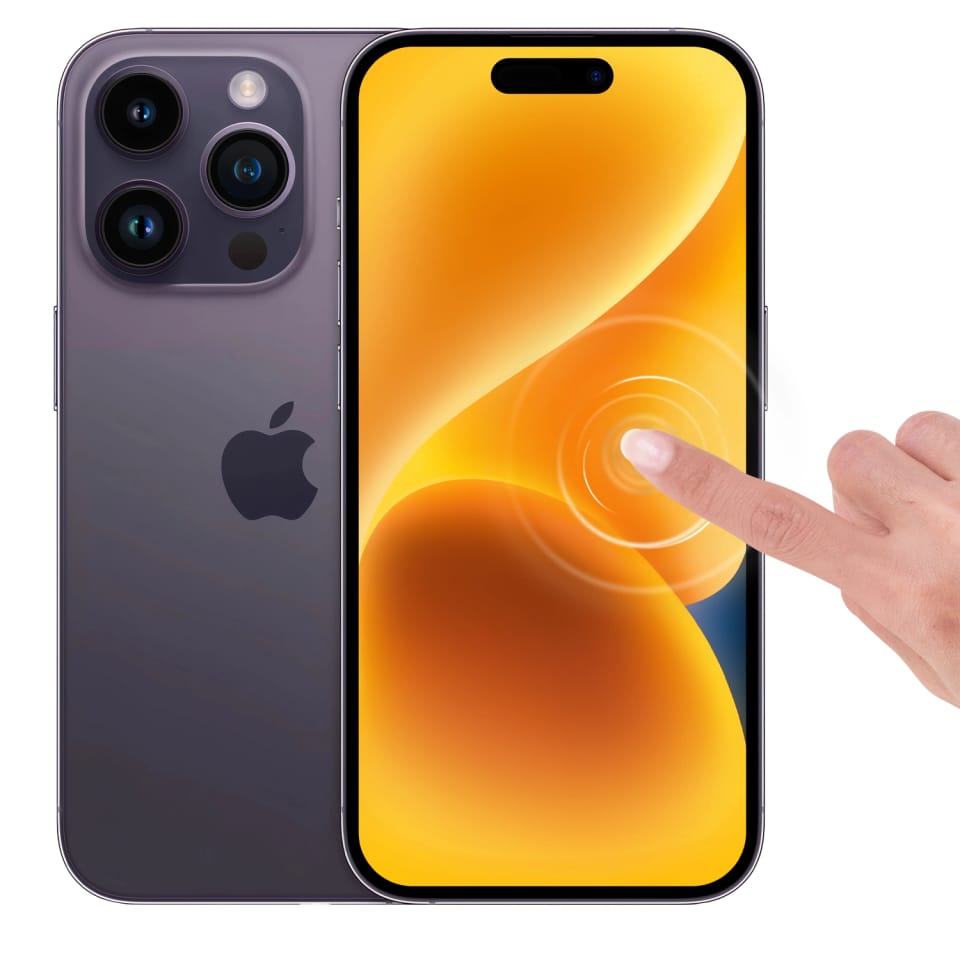 Szkło hybrydowe do Apple iPhone 14 Pro Max na cały ekran Alogy Flexi Full Glass 9H szkiełko ochronne Nietłukące