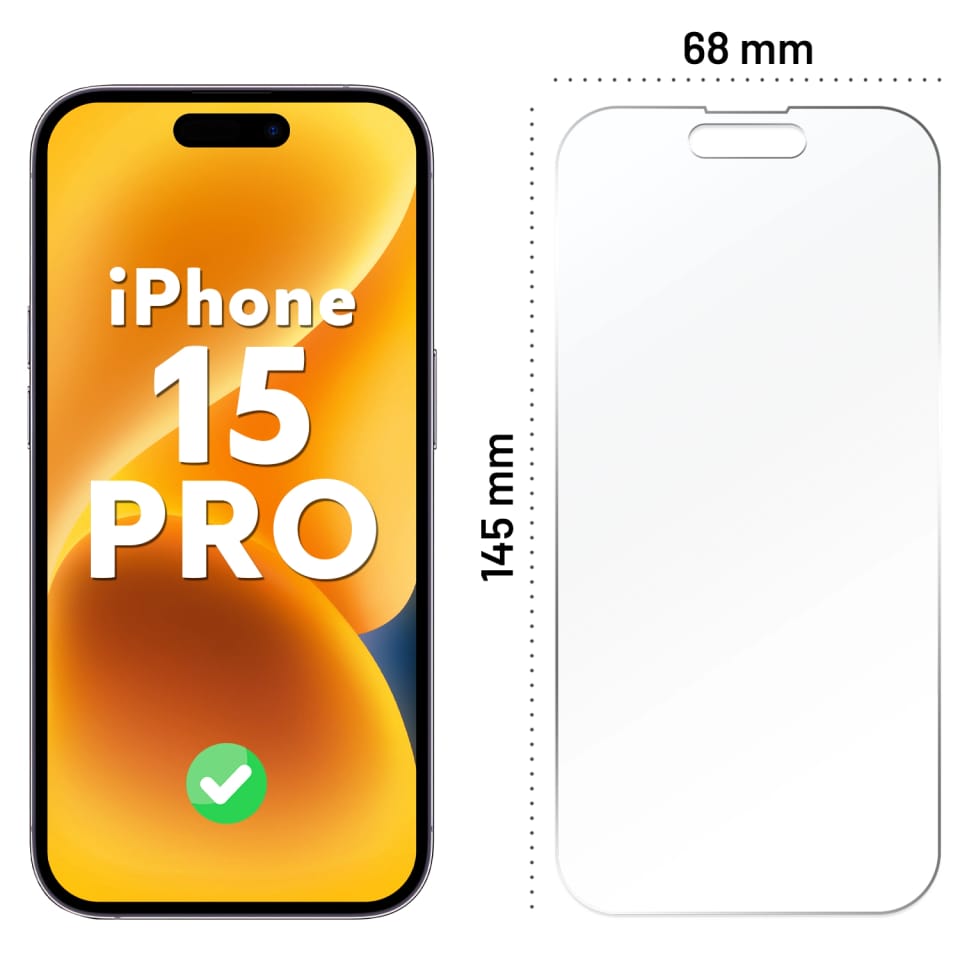 Szkło hybrydowe do Apple iPhone 15 Pro na cały ekran Alogy Flexi Full Glass 9H szkiełko ochronne Nietłukące