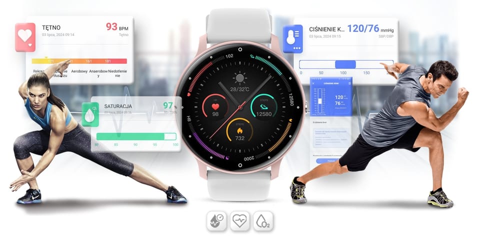 Smartwatch Gravity GT1-6 PRO