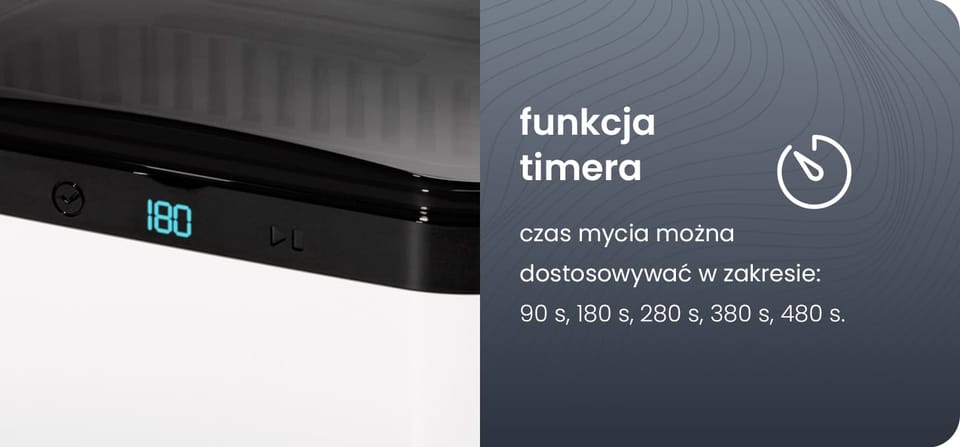 Myjka ultradźwiękowa CS.1 500ml 35W