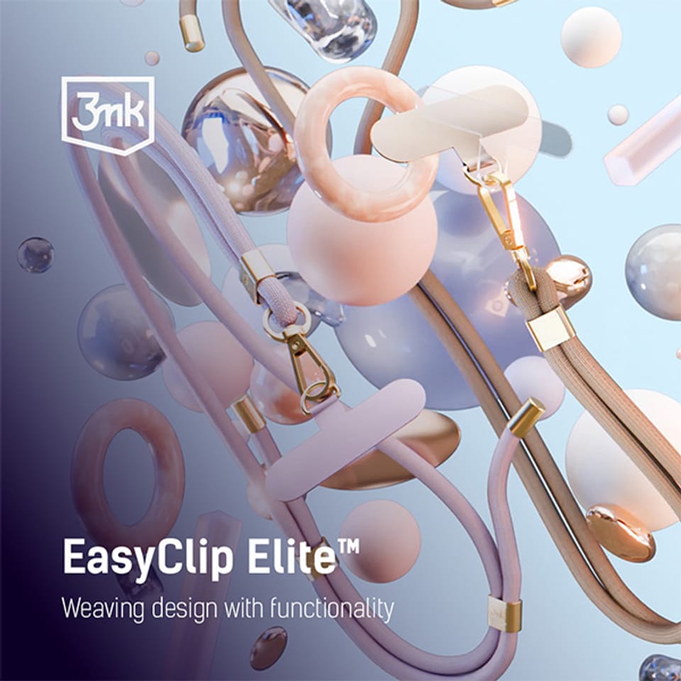 3MK EasyClip Elite Pacific (gold)Smycz do telefonu