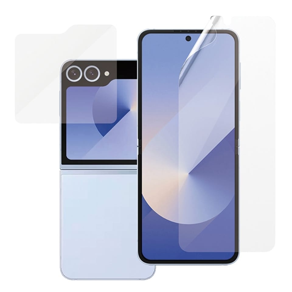 PanzerGlass Bundle 2in1 Sam Z Flip6 F741Screen Protector Ultra Wide-Fit + TPU Classic Fit 7370