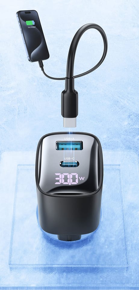 USAMS Ład. siec. CC229 30W GaN USB-C/USB-A Fast Charging XC Series biały/white CC229TC02