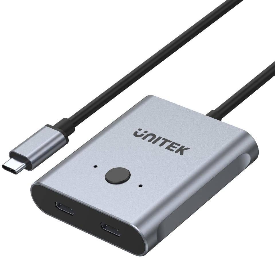 UNITEK PRZEŁĄCZNIK USB-C 4K 144HZ, DWUKIERUNKOWY