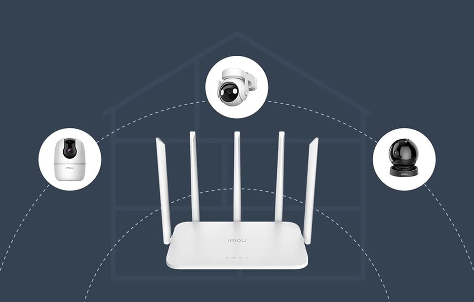 Router Dual-Band WiFi IMOU HX21