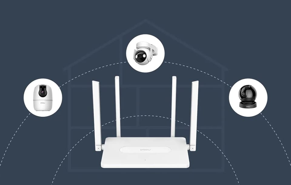 Router Dual-Band WiFi IMOU HR12G