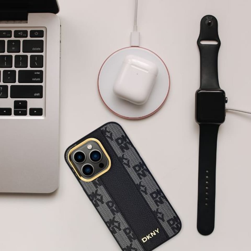 DKNY DKHMP16XPCPVSLK iPhone 16 Pro Max 6.9" czarny/black hardcase Checkered Pattern Magsafe