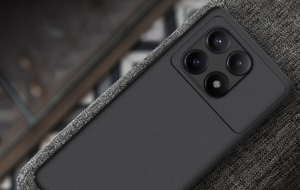 Etui Nillkin Super Frosted Shield Pro do Xiaomi Redmi K70E/Poco X6 Pro 5G (czarny)