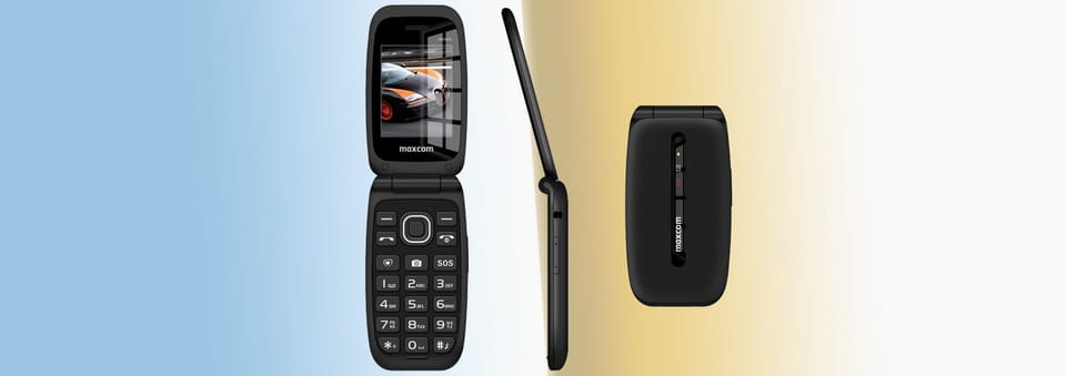 Maxcom Comfort MM828 4Gczarny/black