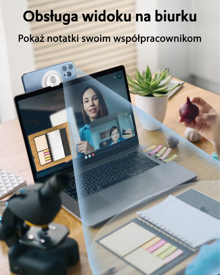 SODI Uchwyt indukcyjny do MacBookaBM-300 biały/white MagSafe