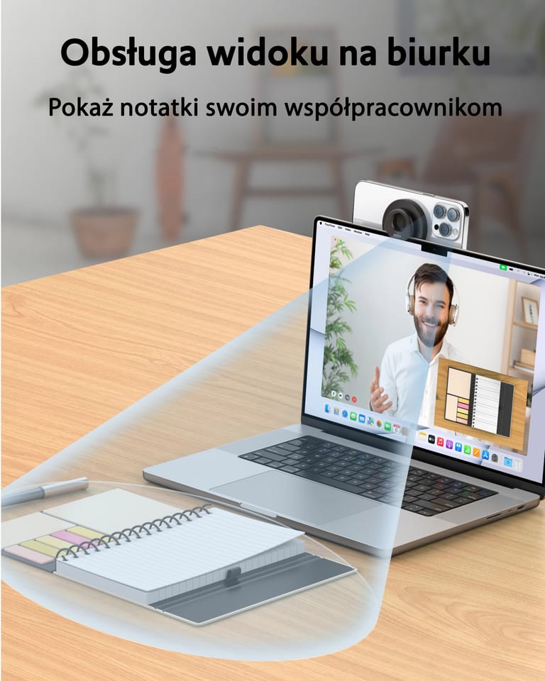 SODI Uchwyt indukcyjny do MacBookaBM-300 czarny/black MagSafe