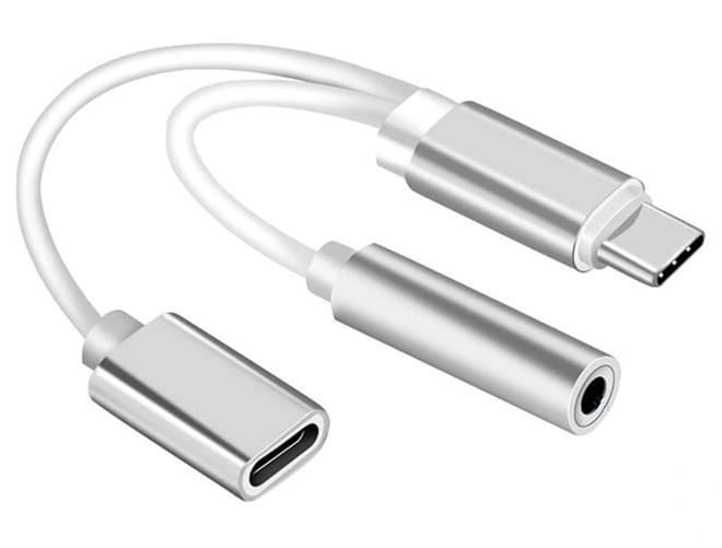 Adapter USB Typ-C na Typ-C plus jack 3,5mm