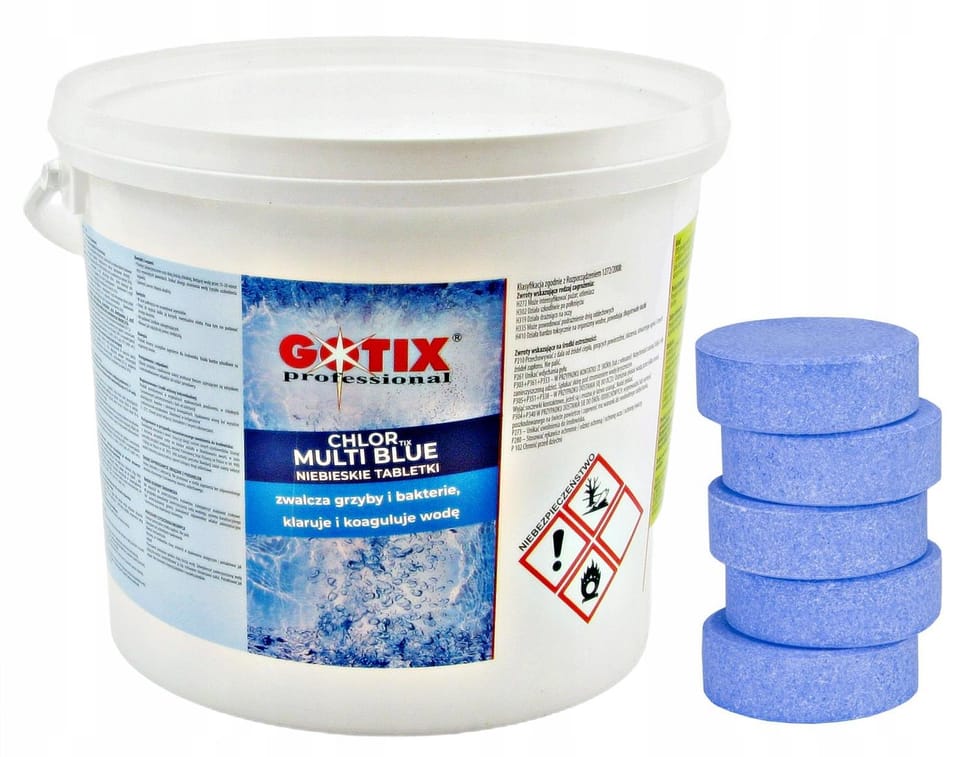 GOTIX CHLORTIX MULTI 20g BLUE 5kg CHEMIA