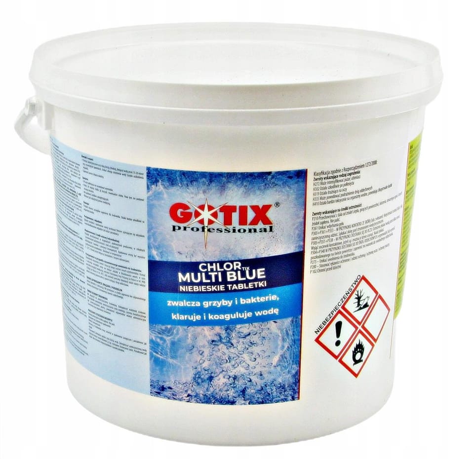 GOTIX CHLORTIX MULTI 20g BLUE 5kg CHEMIA