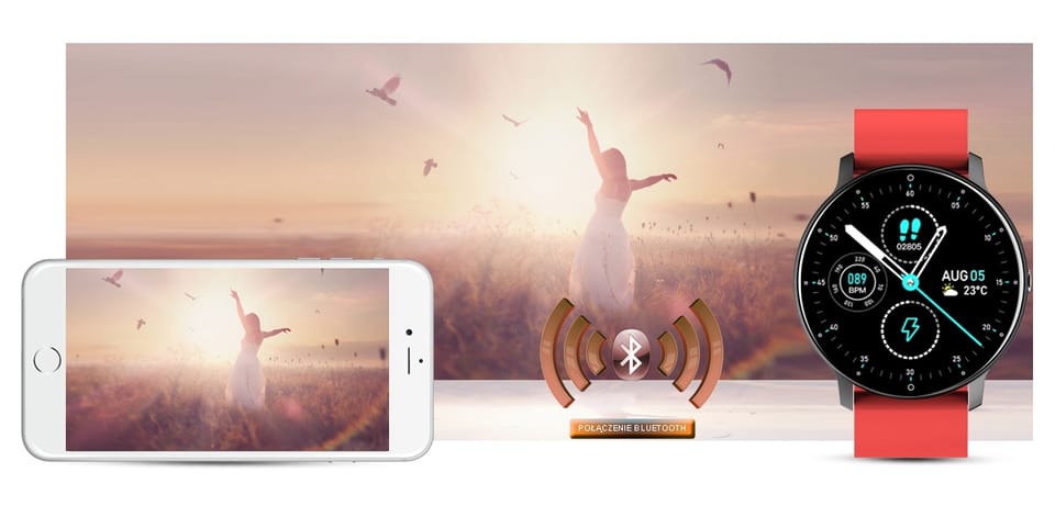 Smartwatch Damski Gravity GT1-10