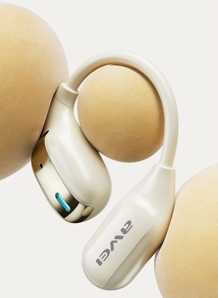 AWEI słuchawki Bluetooth 5.4 TZ12 + stacja dokująca czarny/black