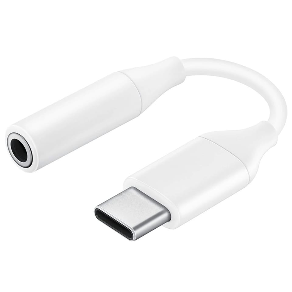 Adapter Samsung EE-UC10JUWEGUS przełączka przejściówka Audio USB-C do JACK 3,5MM Oryginalny Biały